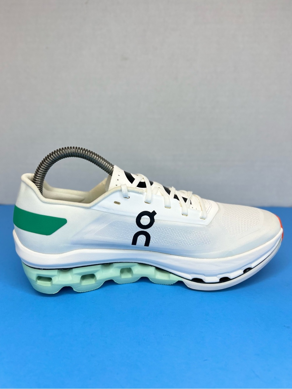 ON Cloudboom Echo Women's Undyed White/Mint 57.98255 Sz 7.5 New W/Defect No Box - Picture 9 of 16